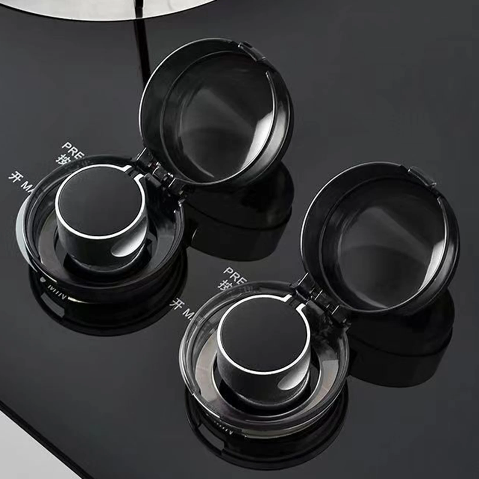 2Pcs Household Safety Oven Lock Lid Gas Stove Knob Covers Home Kitchen