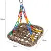Birds Cage Accessories Bite resistant Wear resistant for Parakeets Parrot Hammock Bird Perch Bird Hanging Bed Parrot Swing Toys 6