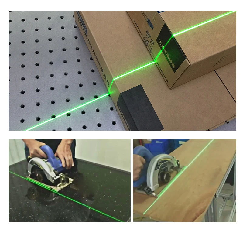 Green laser 532nm 10mW 50mW 100mW bright line positioning for sawmill cutting machine