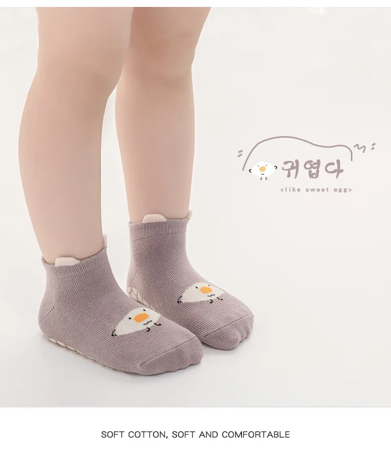 Conjunto de meias de Halloween para bebês meninos e meninas com desenho de  desenho fino, respirável, meias antiderrapantes para bebês, unissex, 3  peças, Preto, M