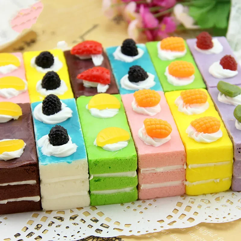 Food Model Food Photography Props Kitchen Food Toys Fake Food Prank Toys Artificial Fruit Cakes Dessert Fake Food Decorations Photography Food Simulation Cake Model Tea Home Decoration Kitchen Display