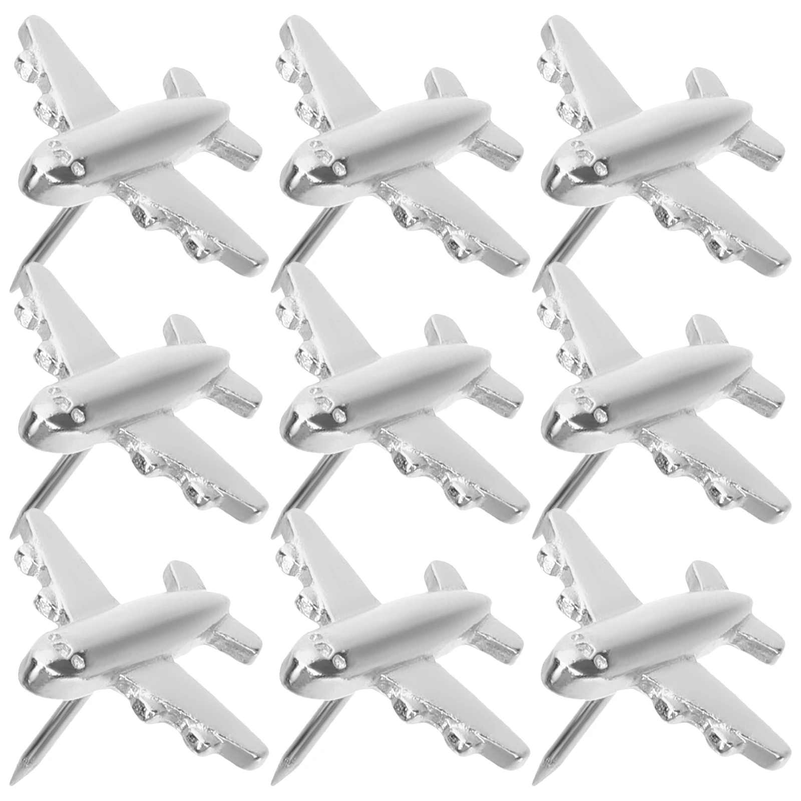 

Bulletin Board Push Pin Photos Wall Maps Metal Decorate Pushpins Airplane Thumbtacks Push pins Office Board Thumb Tacks multiuse