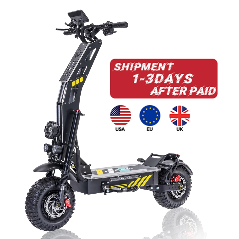 Новый электрический скутер HEZZO HS-13PLUS 8000 Вт