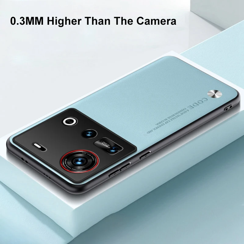 Luxury PU Leather Shockproof Phone Case with Full Protection
