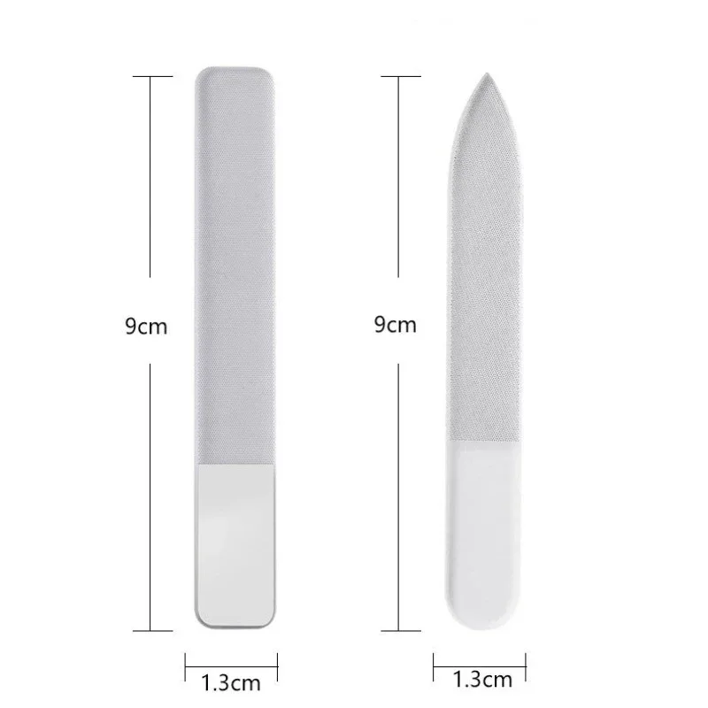 Professional Sanding Transparent Nail File Nano Glass Nail Files Polishing Files Grinding Equipment Manicure Art Tools Whit Box