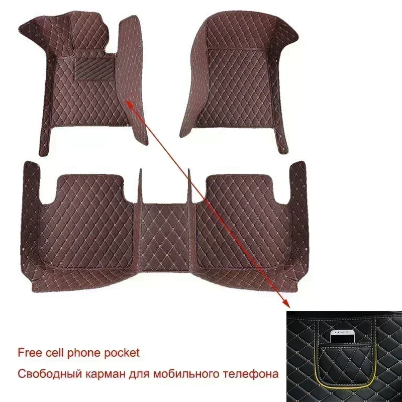 Premium Customized Car Floor Mats – All-Weather Interior Luxury Accessories