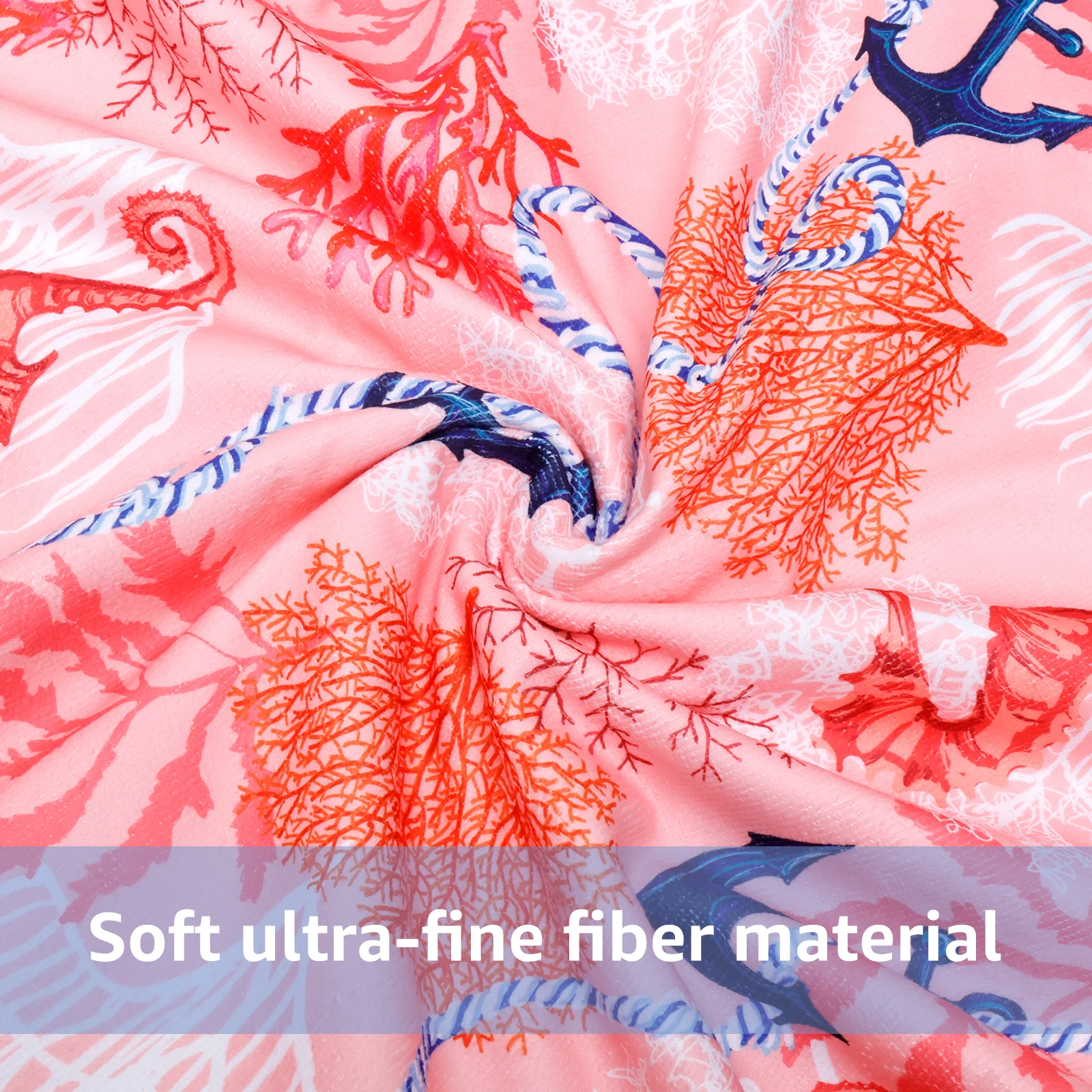 Soft Microfiber Changing Robe Quick Dry Surf Poncho Hooded Towel Poncho Robe with Zipper for Women Men Surfing Swimming Travel