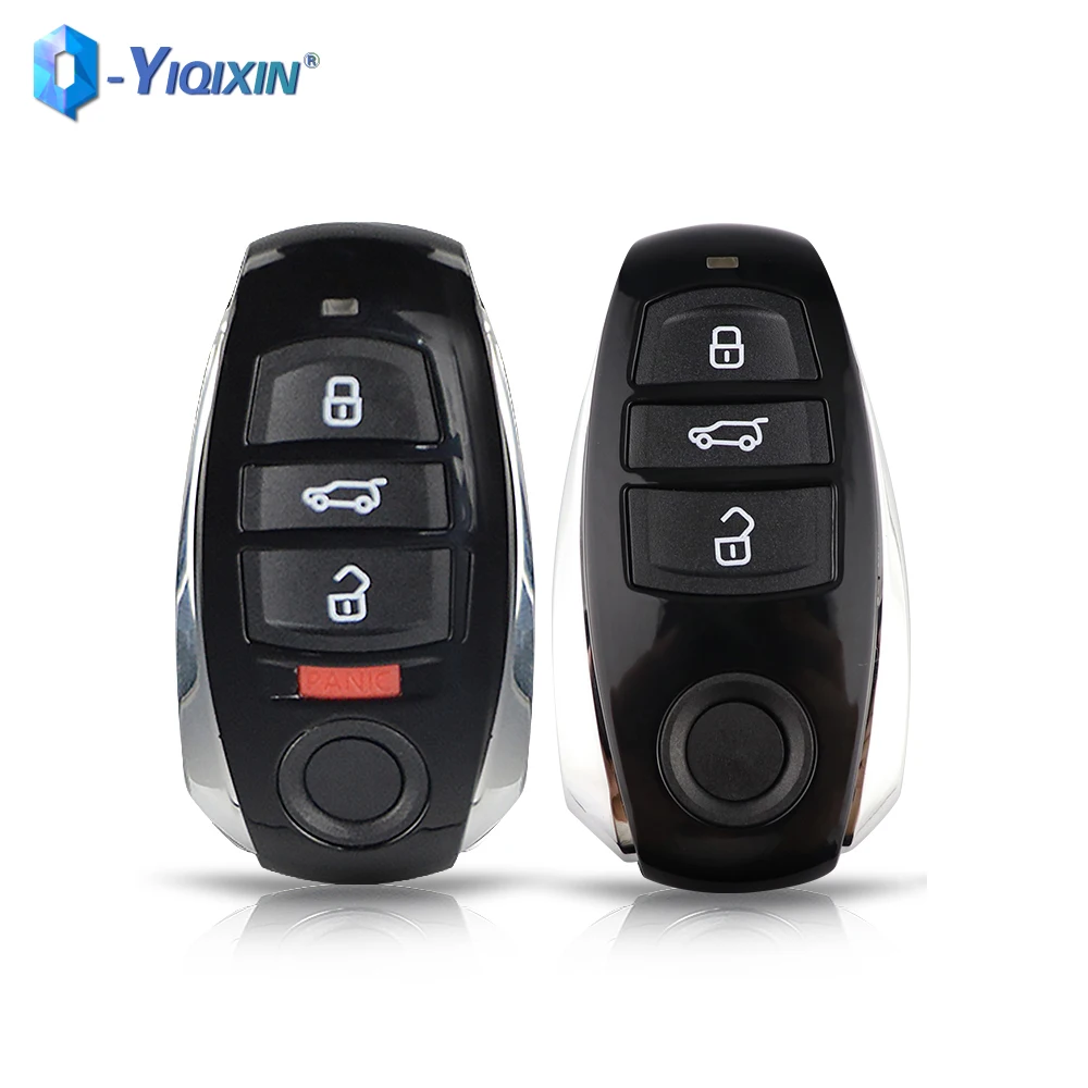 YIQIXIN Smart Keyless Control Car Key Shell Case For Volkswagen VW Touareg 2011 2012 2013 2014 2015 2016 Replacement Remote Fob kigoauto smart car key yzvwtoua for volkswagen touareg 2011 2012 2013 2014 2015 2016 2017 4 button 315mhz remote key