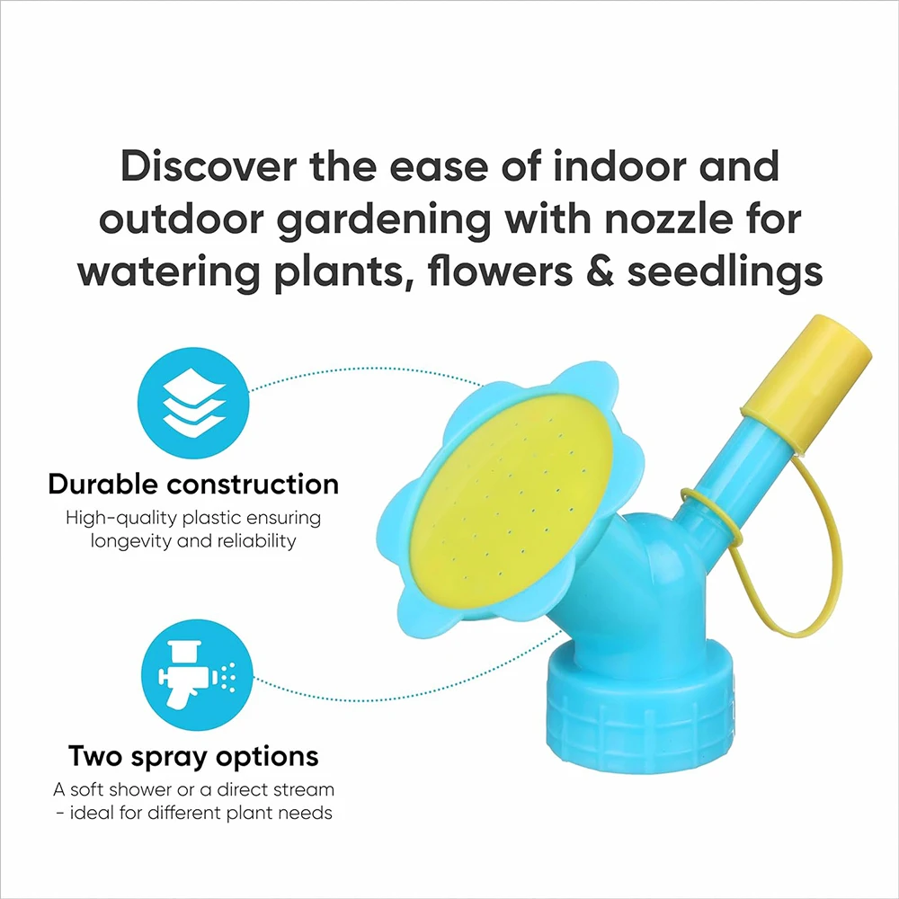 Plant Waterer 2 In 1 Watering Nozzle Sun Flower Automatic Waterer for Gardening