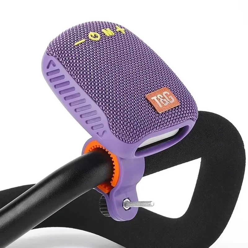 T&G Outdoor Bicycle TG392 Portable Bluetooth Speaker TWS Wireless Bass FM Radio Soundbar Boombox Riding Music Play Loudspeaker