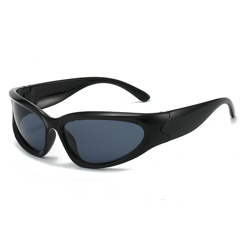 Sunglasses 1/2/3pcs Fashionable Men and Women Sunglasses High-end Y2K Square Bicycle Glasses Resistant Sunglasses Outdoor Hiking Glas UV400