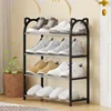 16 Styles Of Simple Splicing Shoe Rack, Home Space Saving Storage Rack, Miscellaneous Shoes Display, Living Room Multi-Layer Sto 6