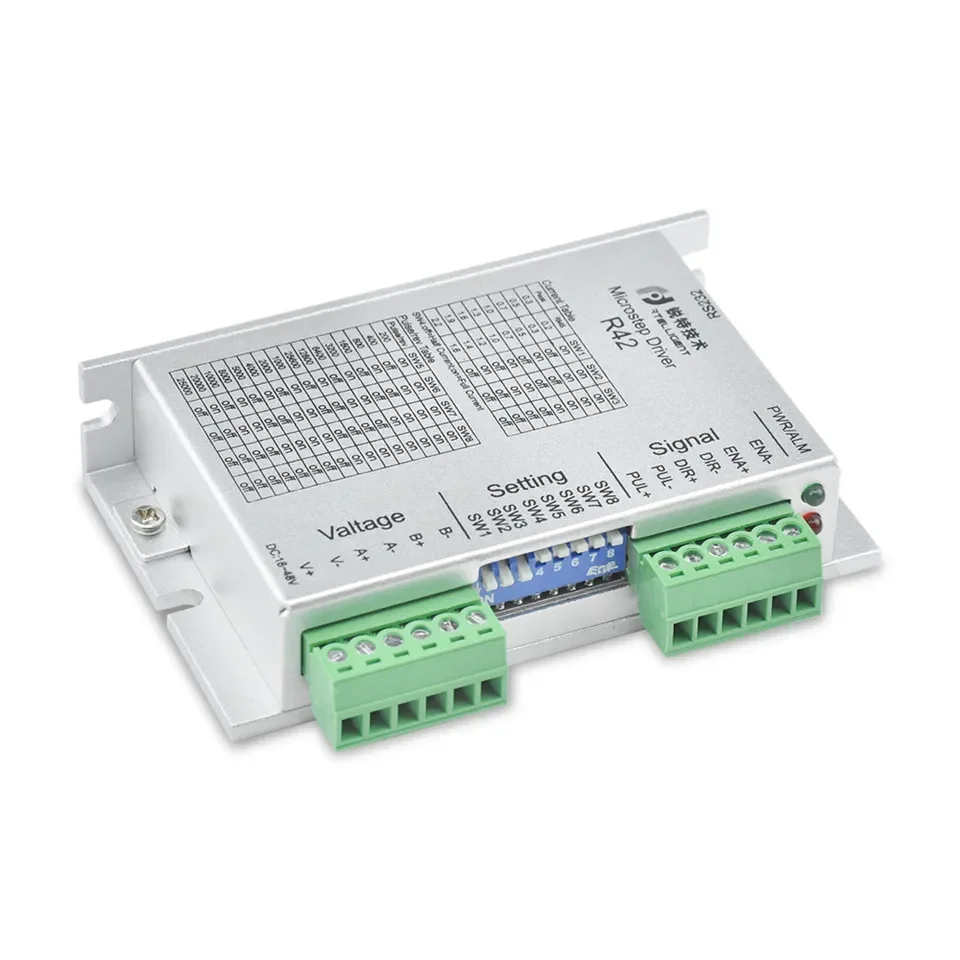 42mm 2상 0.20.8 N.M 오픈 루프 스테퍼 모터 + 드라이버 Nema 17 CNC 스테퍼 모터 키트
