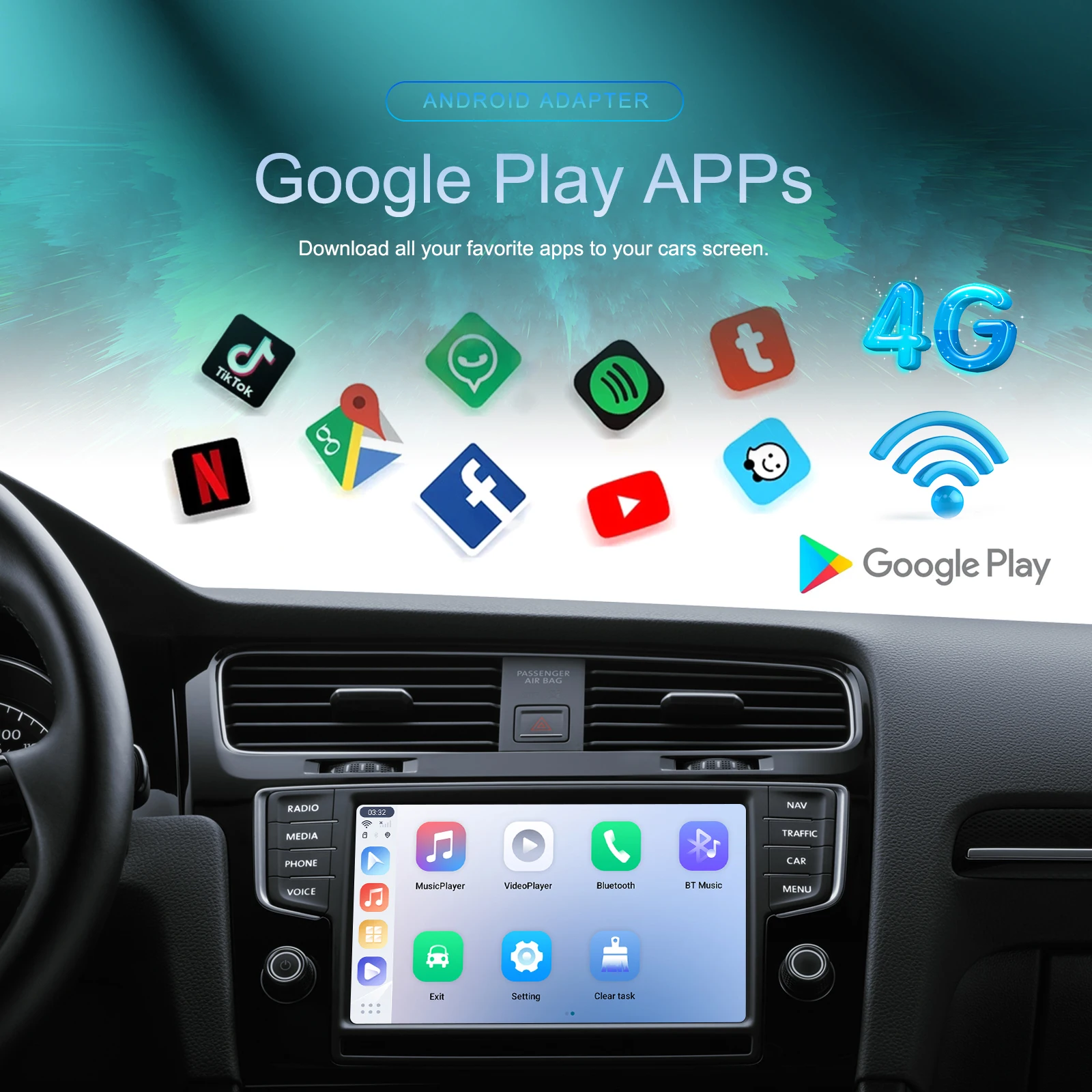 Podofo USB  ī÷,  ȵ̵ ڵ AI ڽ, GPS  Ƽ̵ ÷̾,  ȵ̵ 12 ī÷ ڵ 