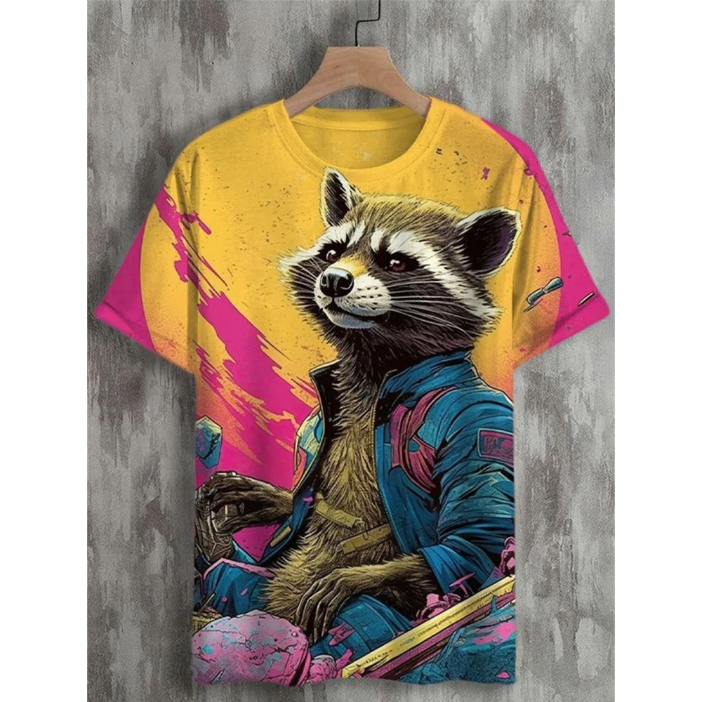 

Men's T-Shirt Casual Fashion 3d Print Short Sleeved Summer Retro T-Shirt For Men Clothing Street Breathable T Shirt Top Tee
