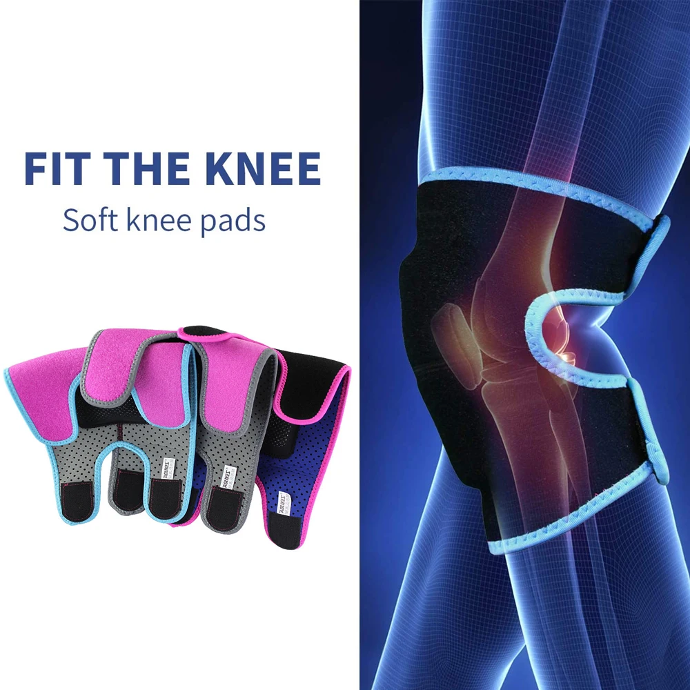 Knee Pad 1Pair Kids Soft Knee Pads for Gym Yoga Workout Training Football Volleyball Dance Skating Basketball Sports Protector Work Gear