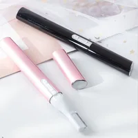 Men Women's Face Hair Electric Eyebrow Trimmer Shaver Remover Razor Set Ins Eyebrow Tweezers Electric Eyebrow Epilator Woman 2