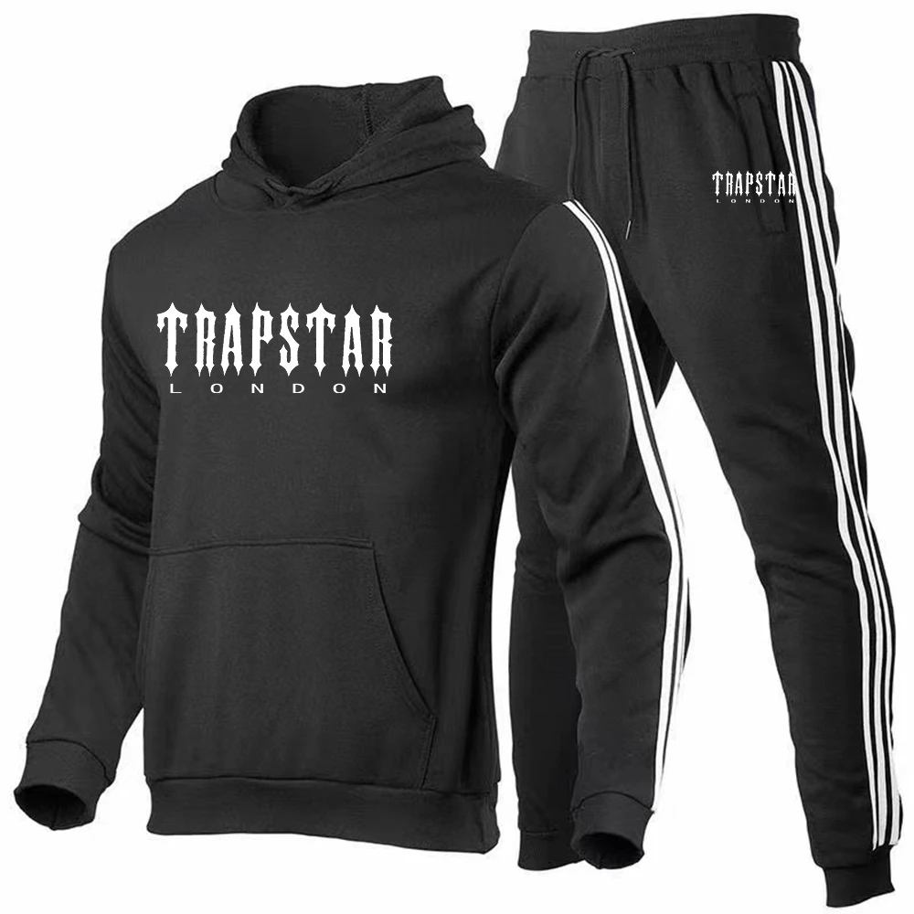 Trapstar London 2022 Mangas Longas Masculinas Splicing Tracksuits
