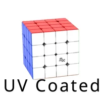 [ECube] YJ MGC 4x4x4 M Magnetic Newet Magic Speed Cube Stickerless Professional Fidget Toys MGC4 M Cubo Magico Puzzle 1