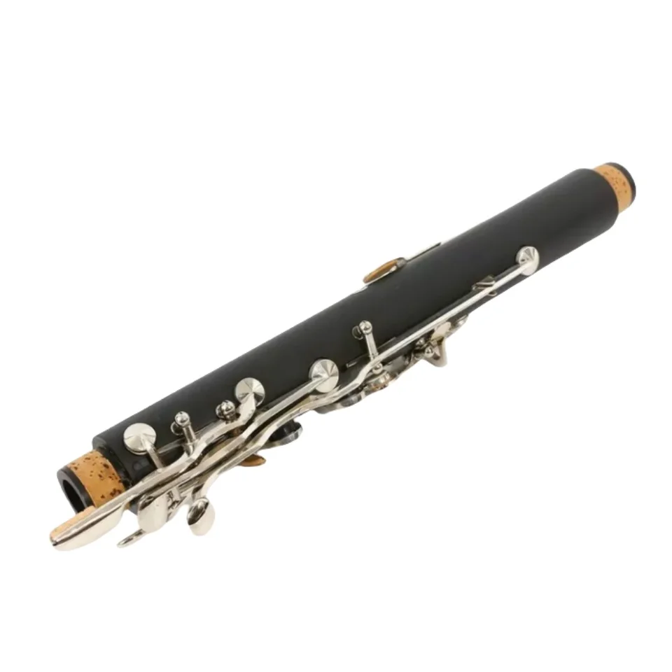 Black Clarinet G Key Ebonite Clarinet kit Nickel Plated Sweet Tone With case