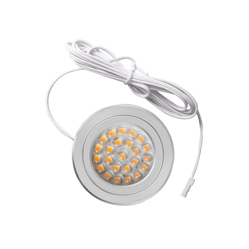 Ultra-thin Spotlight LED Small Spotlight 12V 1W  Mini Downlight, Used in The Kitchen Indoor Ceiling Living Room Cabinet Built-in spot 4w dc12v 24v ac100 240v small led cob ceiling living room display cabinet kitchen mini spotlight 4watt garden downlight