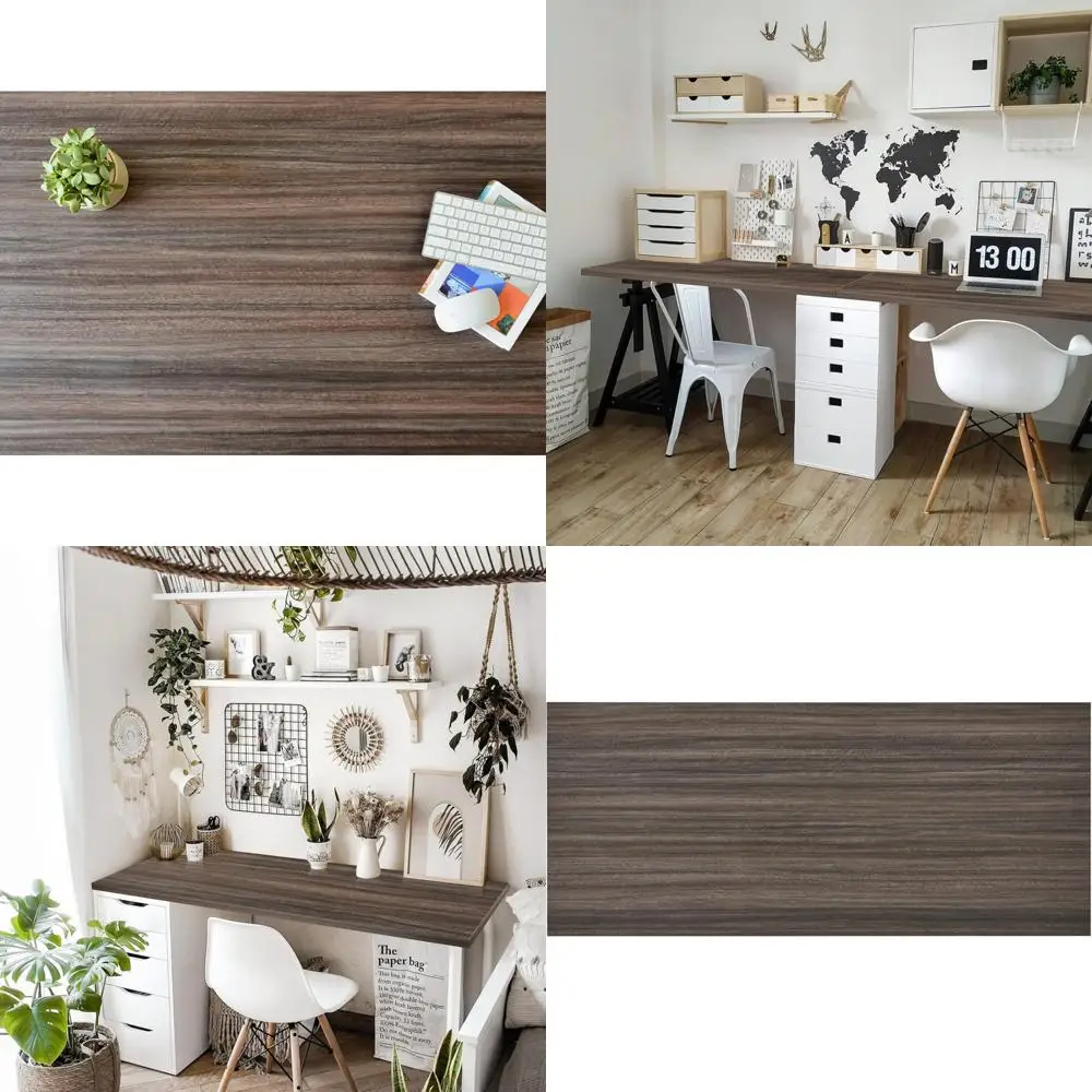 "43" x "24" inch sturdy single-piece desk top for adjustable height desks, dual workstations, and l-shaped desks - ideal for woo