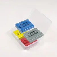 4 color Kneaded Rubber Erasers, Colored, 4 Pack - Blend, Shade, Smooth, Correct, and Brighten Your Sketches and Drawings 1