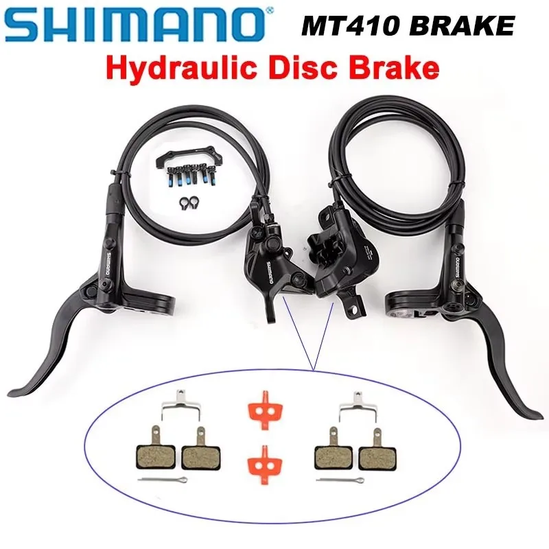 Kit de freinage à disque hydraulique arrière Shimano Deore MT401/MT410