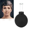 Black Vacuum Cupping Cups Set Rubber Head Glass Anti Cellulite Massage Medical Chineses Therapy Cupping Therapy Tool 4