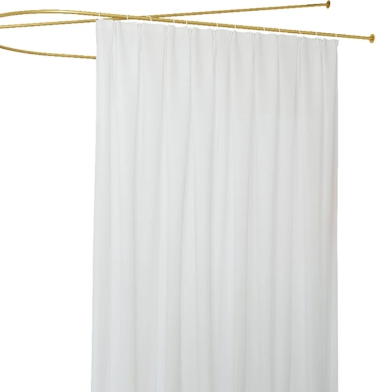 

high-end wrought iron U-shaped nail art health hall physiotherapy bed, beauty bed, partition curtain, cloth curtain