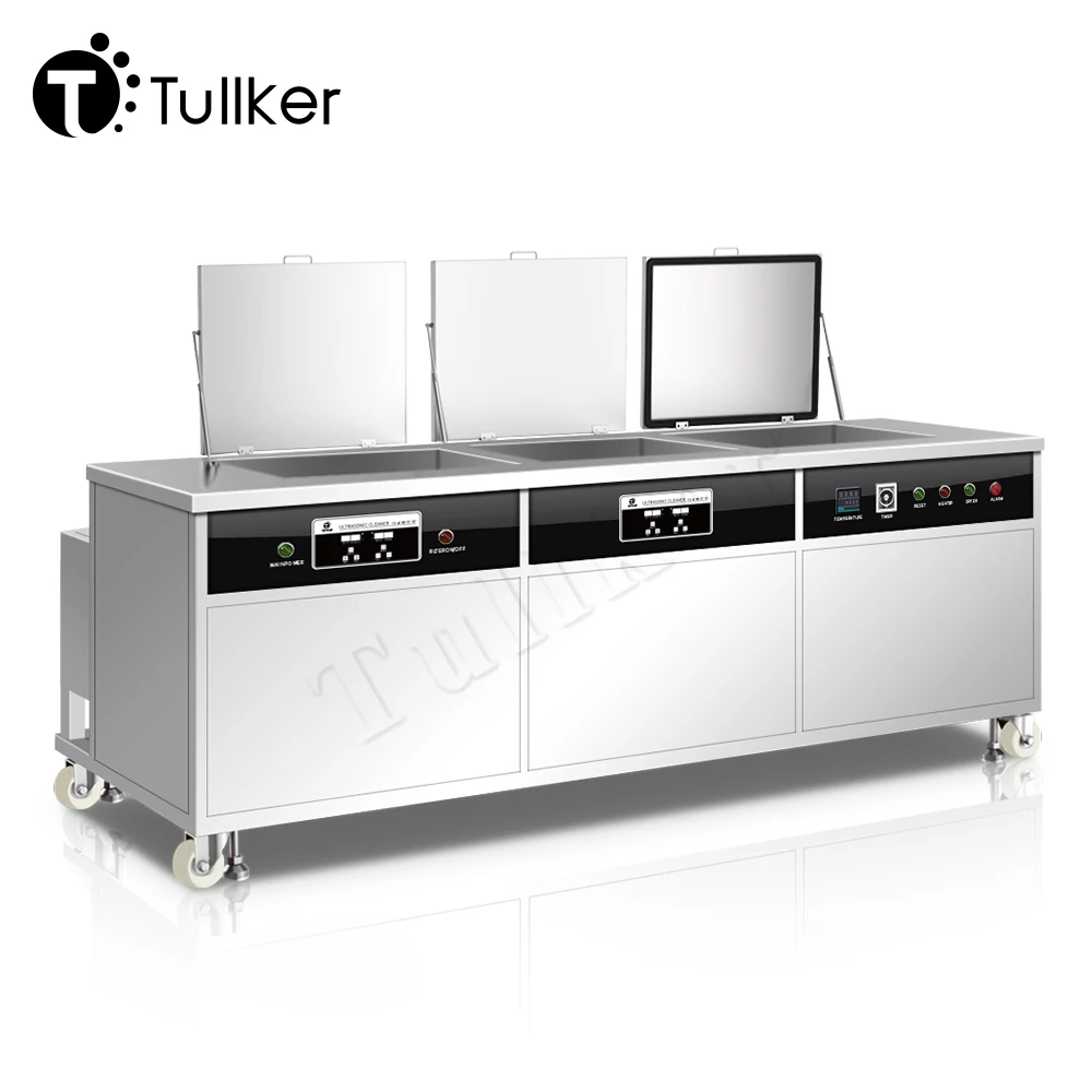 Description Picture 3 of itemTullker 61L Ultrasonic Cleaner Rinse Dry Spray Engine Block DPF Oil Rust Degreasing Glassware Lab Ultrasound Cleaning Machine