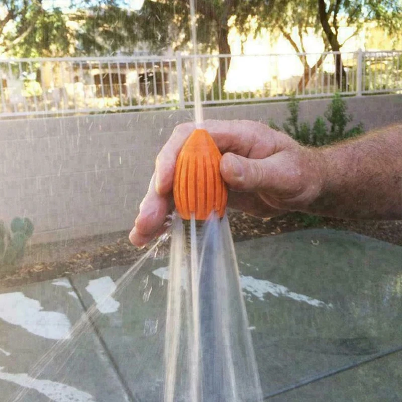 Drainage Pipe Cleaning Tool House Sewer Dredge Flusher Garden Gutter High Pressure Washer Spray Nozzle For Inaccessi
