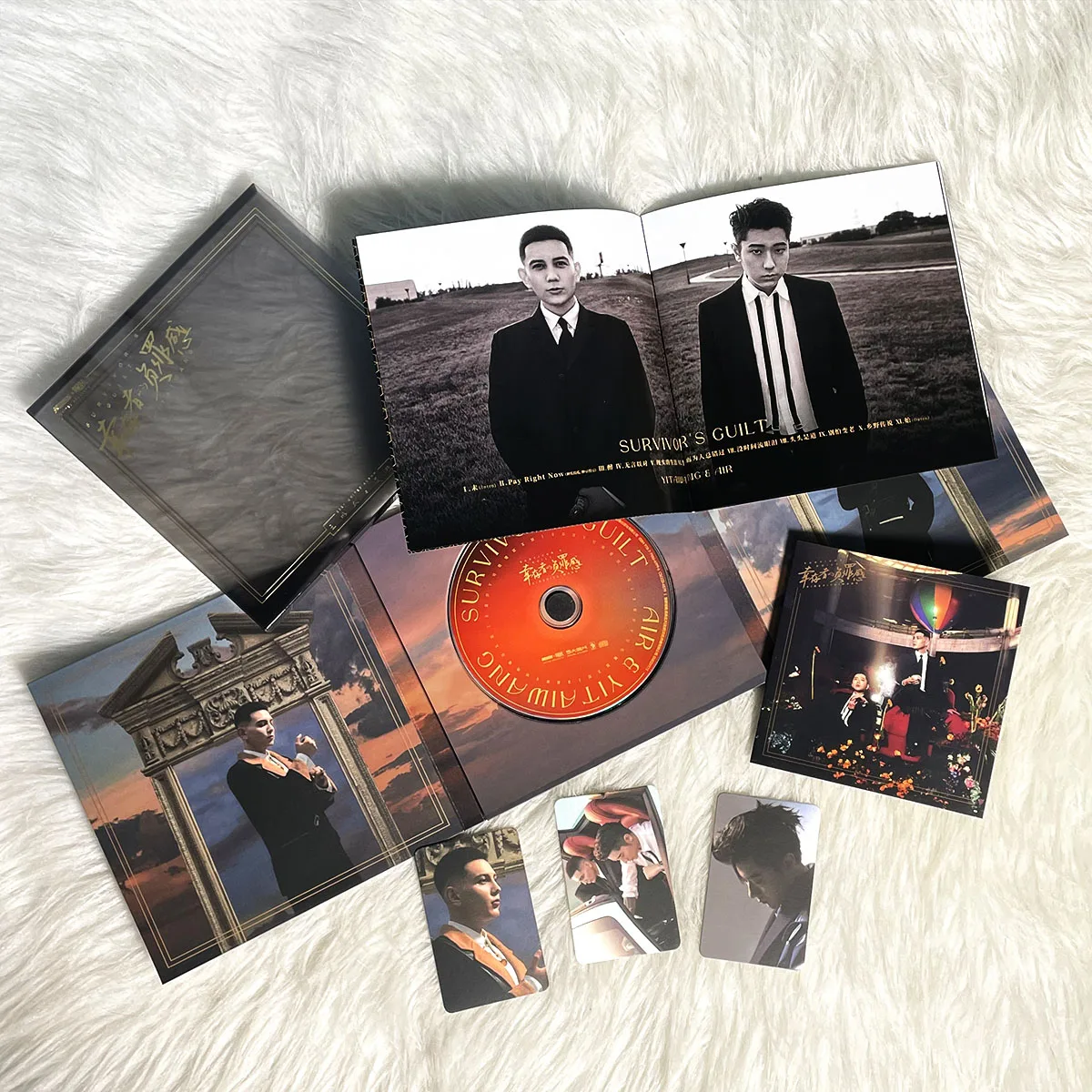 Album Musicale Cinese Ufficiale Di Wang Yitai/Aire Air Survivors' Sense Of Headence Cd + Small Card + Lyric Book