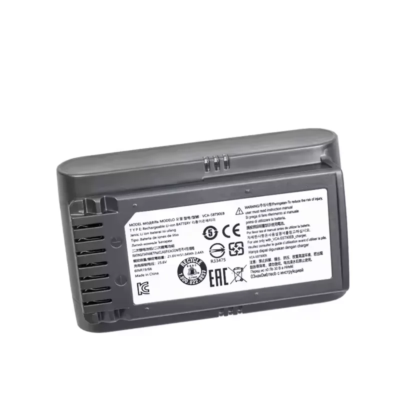 Sweeper Lithium Battery VCA-SBT90 for Samsung Vs9000 Jet90 VCA-SBTA60 SBT90EB Jet75 Cordless Handheld Vacuum Cleaner Battery