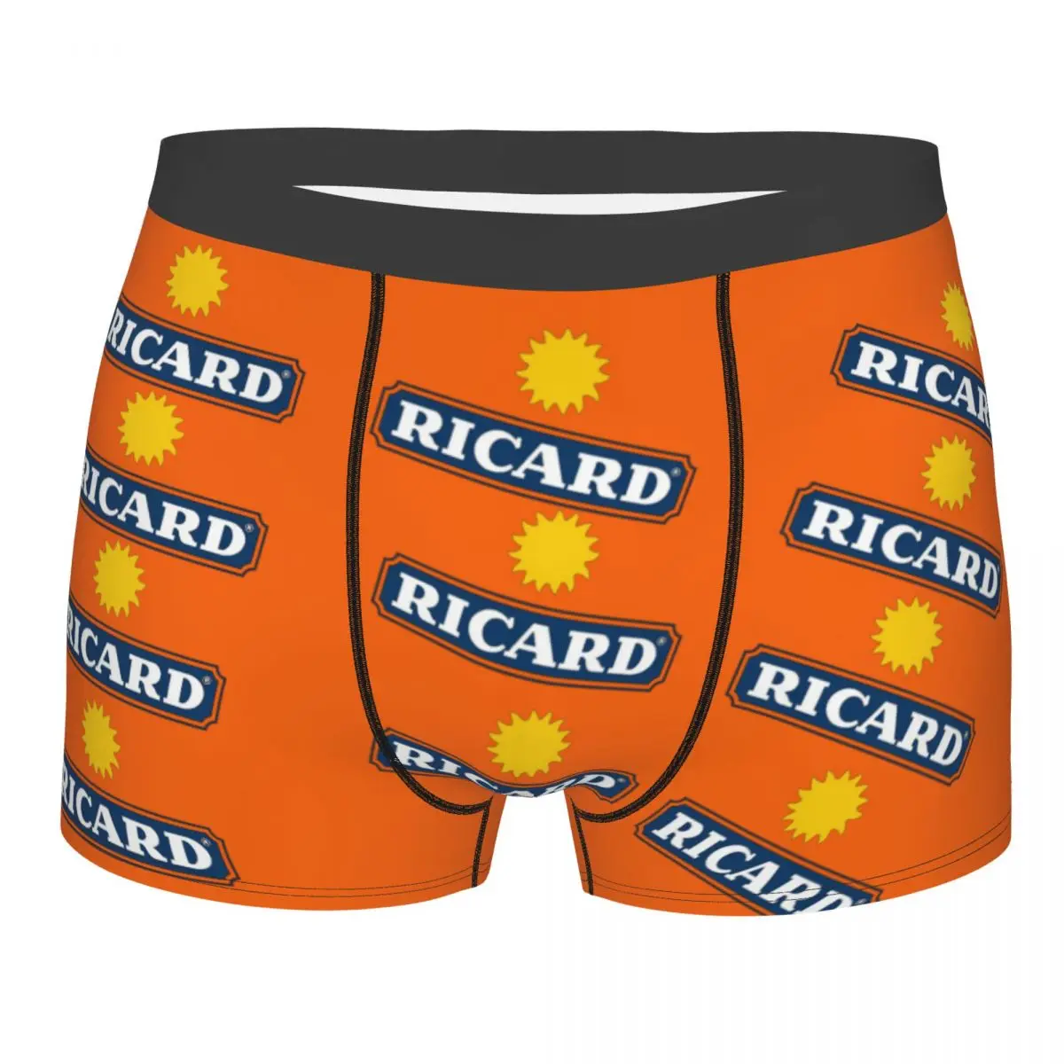 

The Duckling Ricard Who Was Now Men's Boxer Briefs, Ricards Highly Breathable Underpants Top Quality Print Shorts Gift Idea