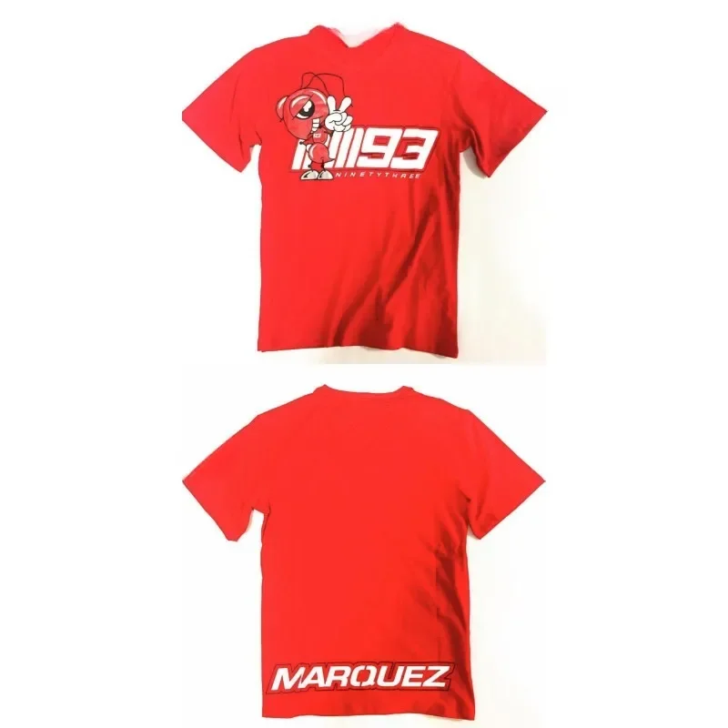 MOTO GP No. 93 Marquez cotton short sleeve racing T-shirt Fan Shirt Rider racing suit Motorcycle riding suit sport t shirt