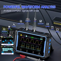 Handheld 2C53P Touch Screen Digital Oscilloscope+Multimeter+Signal Generator 3IN1 Dual Channel 50MHZ Automatic Osciloscópio Tool 2