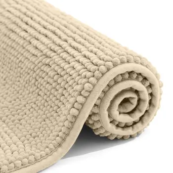 Olanly Chenille Non-Slip Bath Mat 1