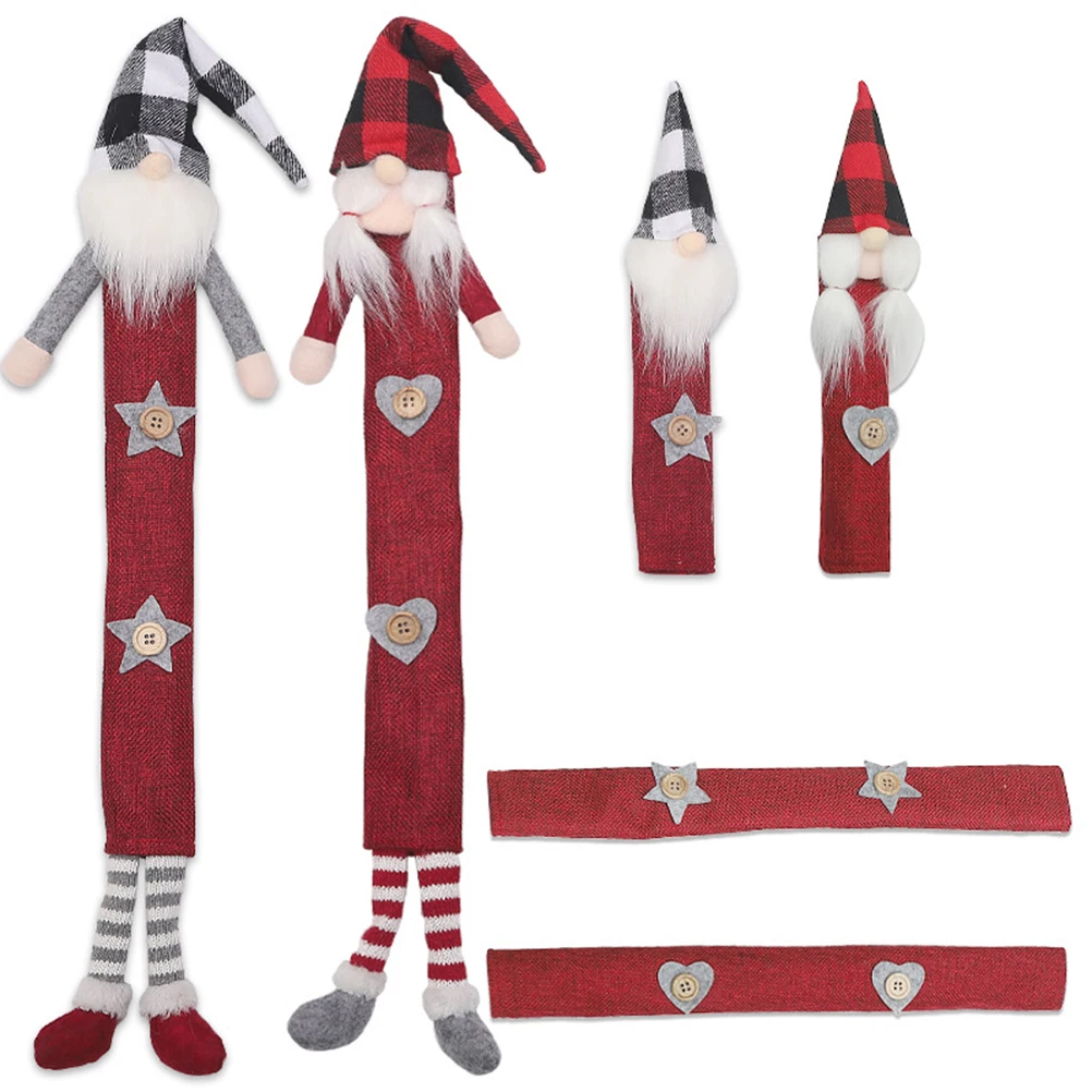 

Gnome 6 Pack Swedish Tomte Refrigerator Handle Covers for Kitchen Stove Microwave Oven Dishwasher Fridge Door Handles Protector