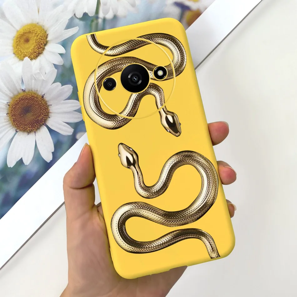 Fashion Moon Pattern Soft Silicone Protective Phone Case Back Cover