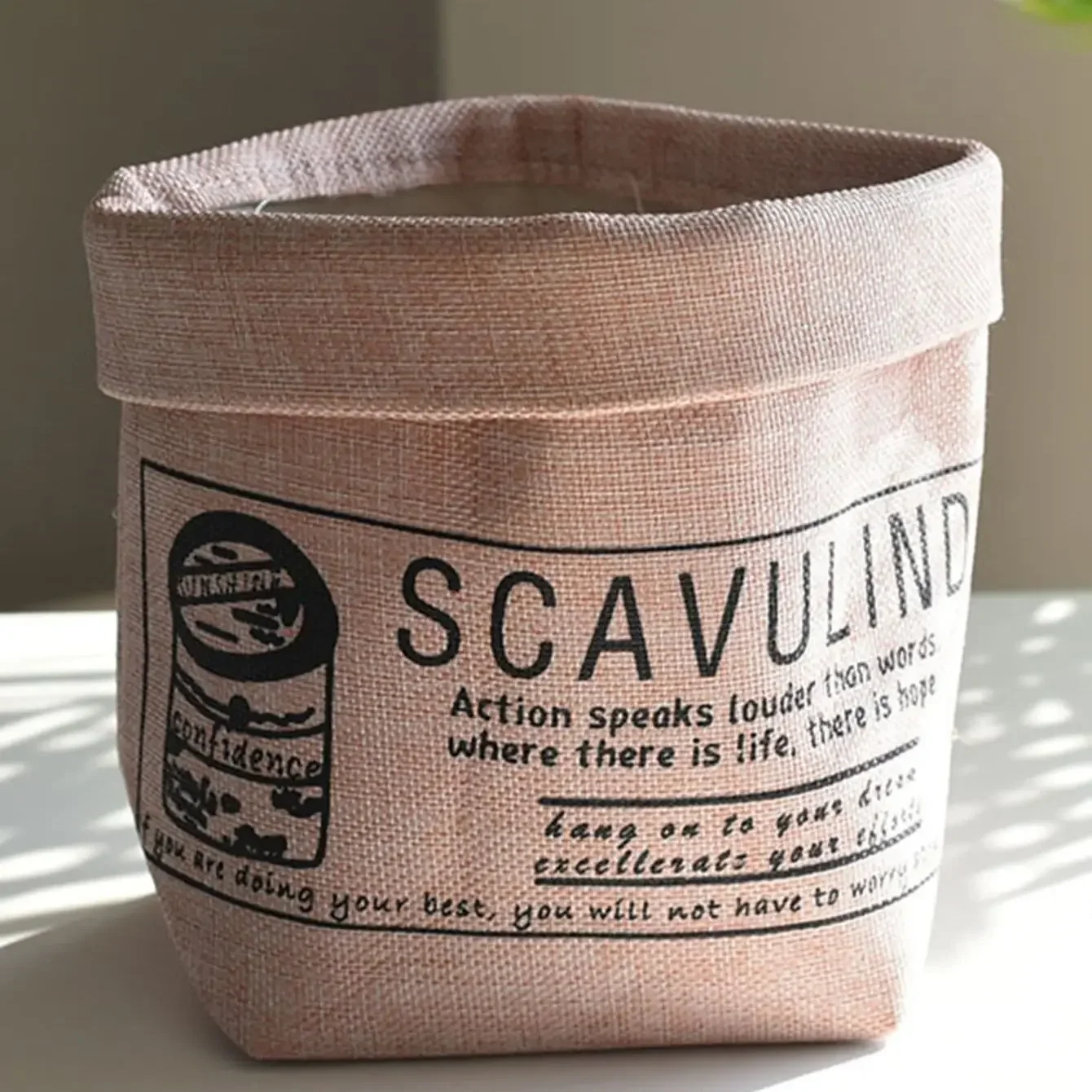 1pc-Nordic Flower Pot, Kraft Paper