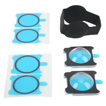 Protezioni per obiettivi della fotocamera Set di coperture protettive per schermi a specchio per obiettivo panoramico adesivo per accessori per action camera Insta360 ONE R RS