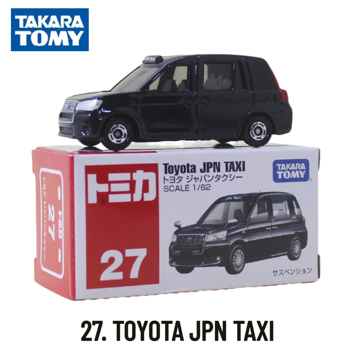 Takara Tomy Tomica Classic 1-30, TOYOTA JPN TAXI Scale Car Model Replica Collection, Kids Xmas Gift Toys for Boys