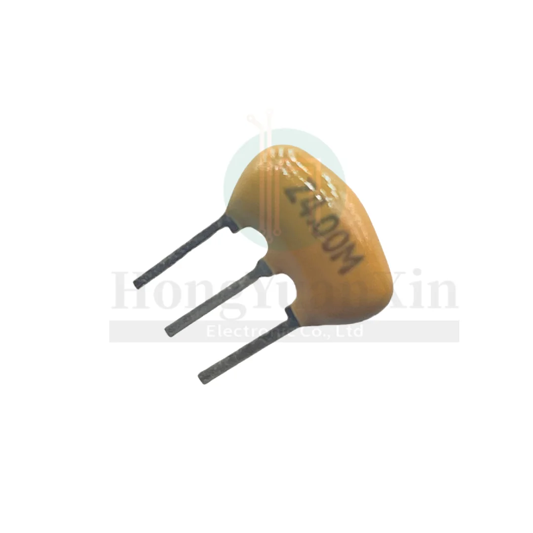 50pcs TT4.00M ZTT4M ZTT4.0M 4MHZ in-line ceramic crystal 3-foot three-foot