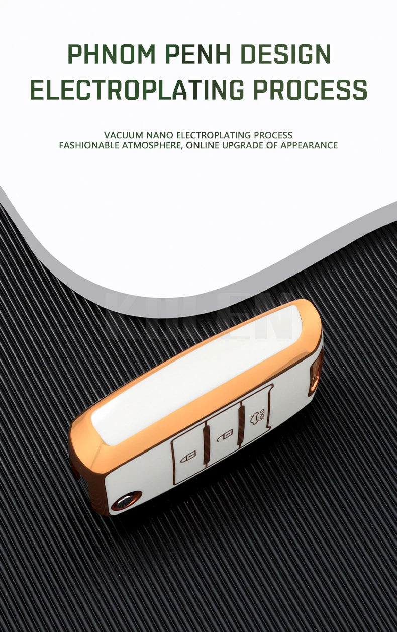 3 4 pulsanti TPU Car Flip Key Case Cover per KIA RIO 3 K2 K3 K4 K5 Sportege Picanto Optima Soul Ceed Sorento Forte Stinger Cerato - S7db23ac914b34cc5a887b8383d201e84n