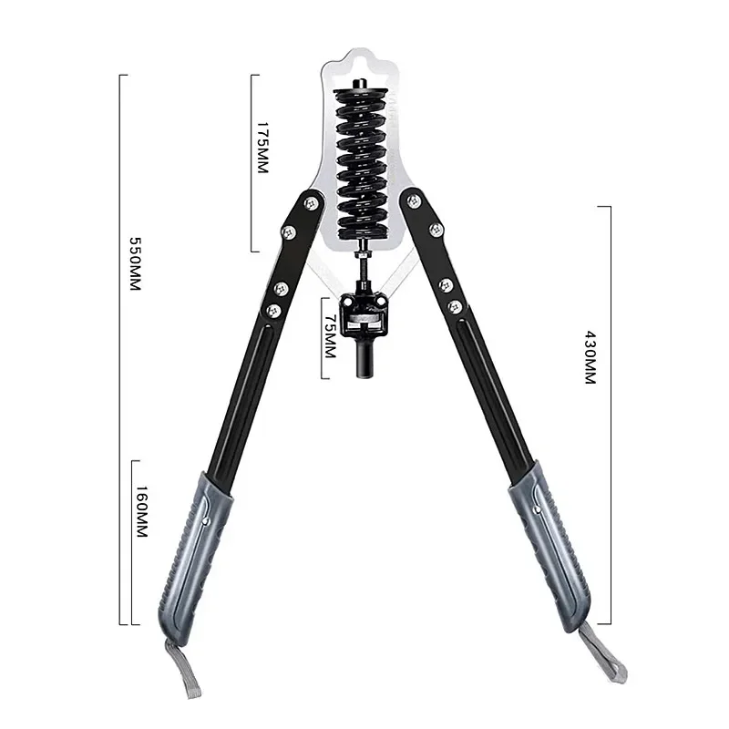 Adjustable Arm Forearm Exerciser Arm Strength Trainer 15-75KG
