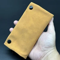 Fine Leather Tobacco Storage Bag Fashion and Portable Smoking Pipe Tobacco Organizers Practical Handmade Pipe Bag Smoking Tools 1