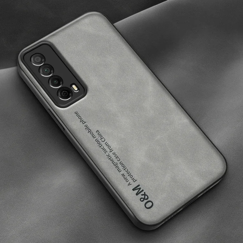 Luxury Magnetic Leather Phone Case - Premium Silicone Protection Cover