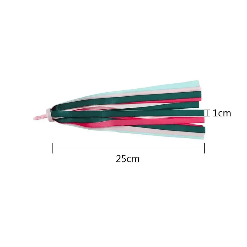 2PCS Bicycle Tricycle Handlebar Scooter Parts Tassels Streamers Tassel Bike Decoration for Kids Girls Boys Cycling Accessories