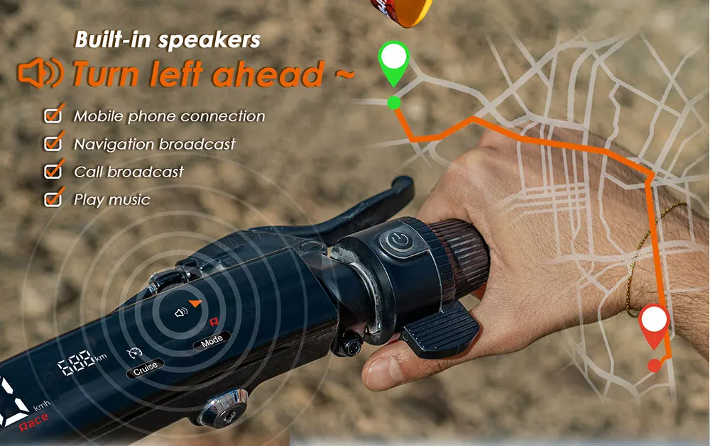 KuKirin G2 Ultra Folding Electric Scooter 800W*2 Motor E-Scooter 48V 18Ah Battery 10 inch Tires 50km/h Max Speed 55km Max Range S7db29905a2314655889d13749666f64aE